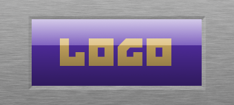Nice glassy logo