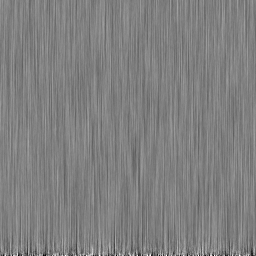 Vertically stretched noise
