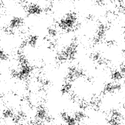 Nice dark speckles in clumps